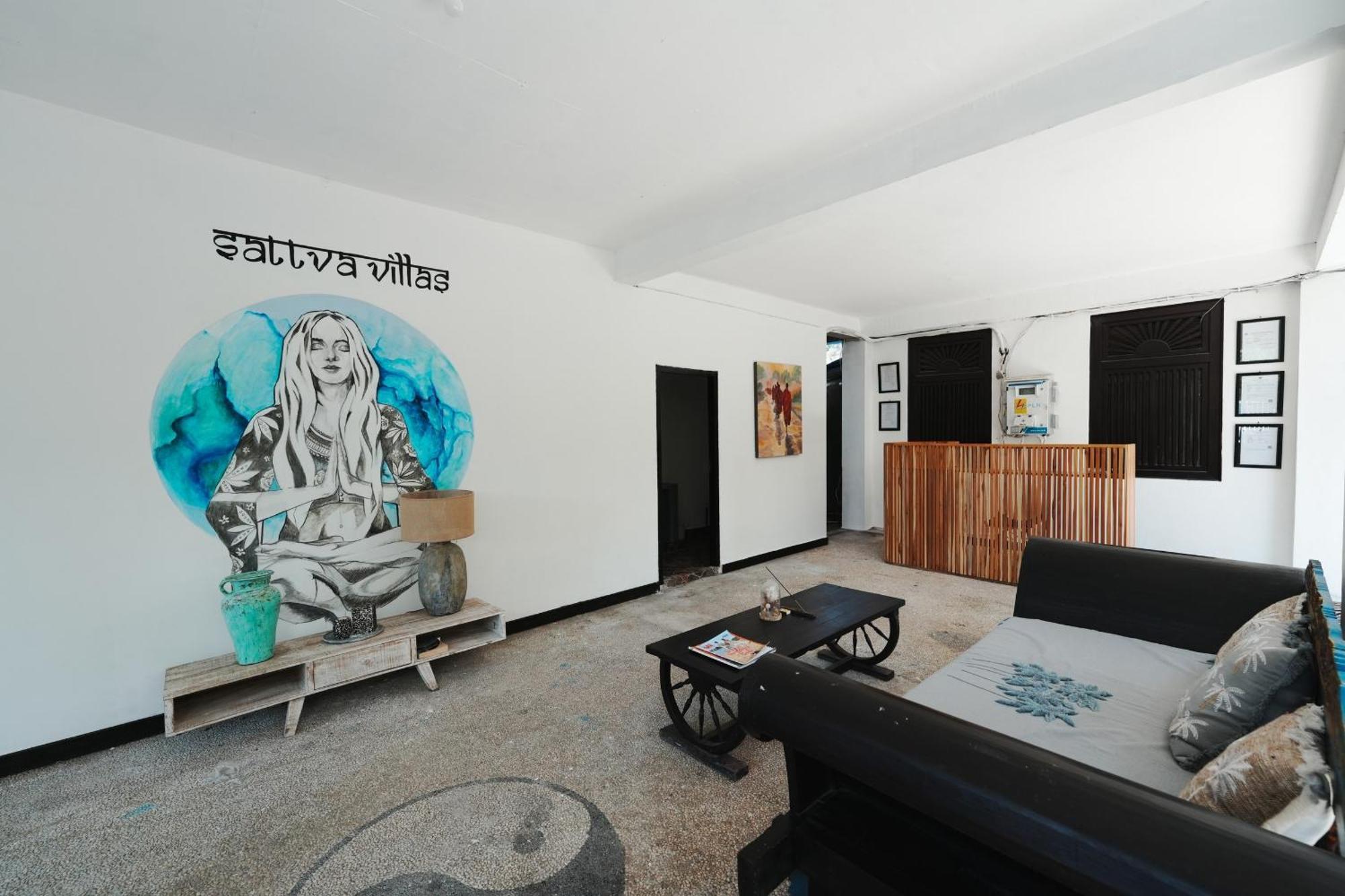Sattva Yoga Retreat Villas Canggu Exteriör bild